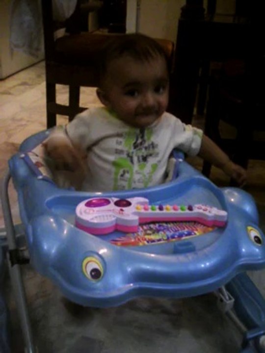 Baby xaviyar in walker