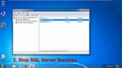 How to Change SA Password in SQL Server 2005