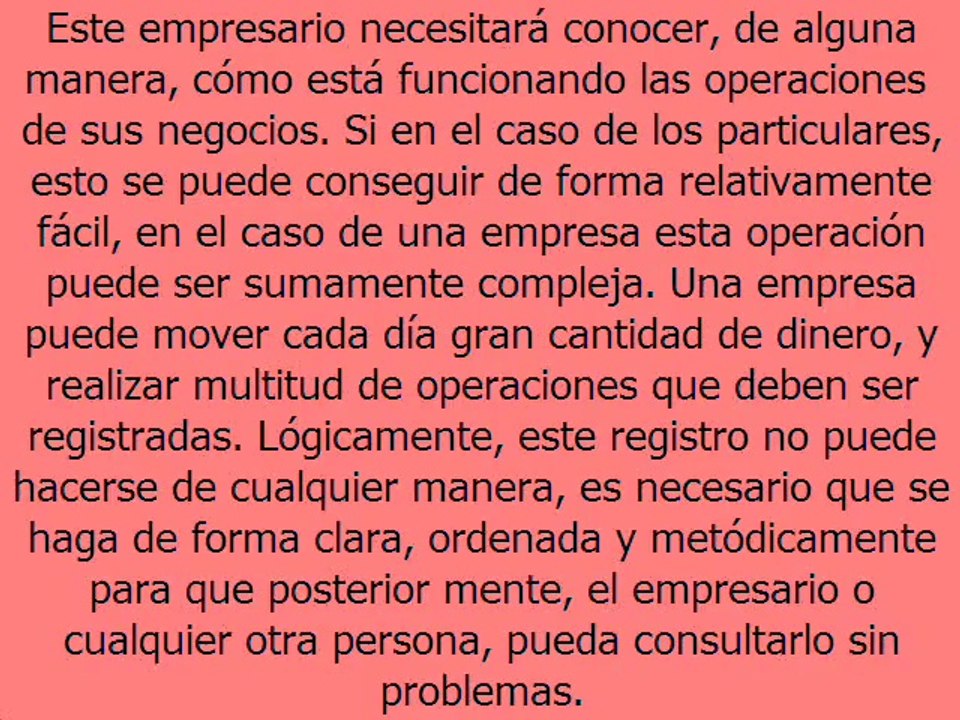 la importancia de aprender contabilidad general