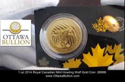 oz Howling Wolf Gold Coins - Ottawa Gold Dealer
