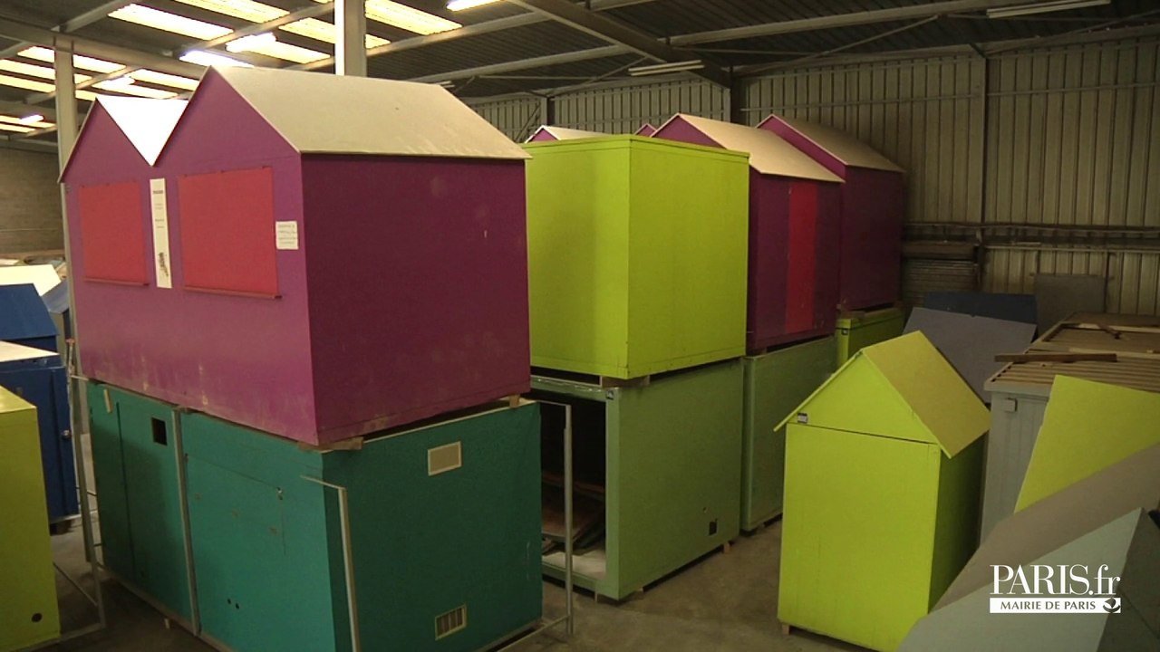 Les cabines de Paris-Plages se refont une beauté