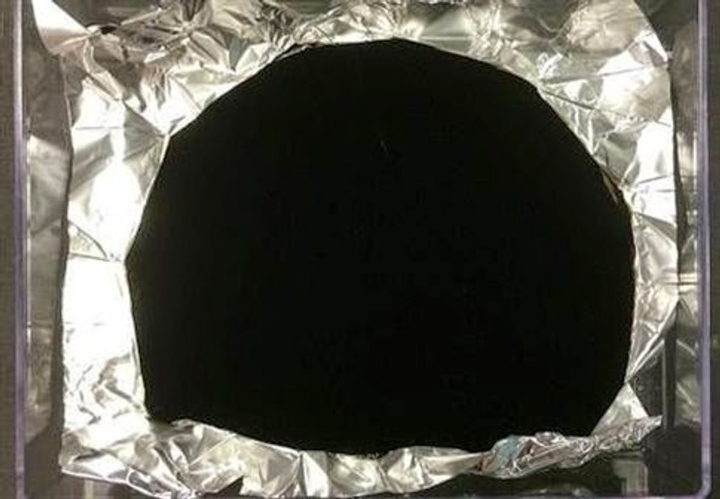 Nanotech Company Creates New Black, World's Darkest Material
