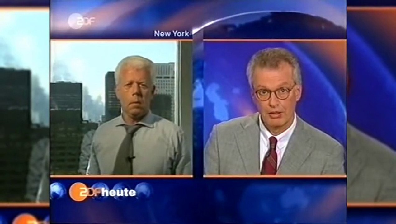 ZDF Live-Nachrichten vom 11.09.2001 (19:00 - 19:30 Uhr)