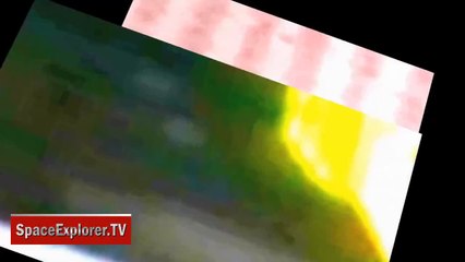 ISS etrafında uçan, canlı yayına karışan  acayip uzay canlısı