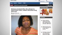 Woman's Hilarious Duck-Face Mugshot Garners Attention