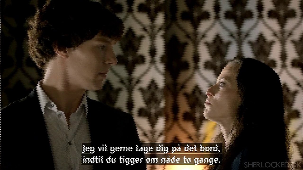 "Beg for mercy twice." - Sherlock: Skandalen i Belgravia