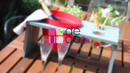 Un seau à champagne astucieux