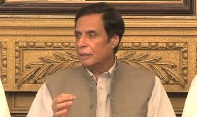 Dunya News - Pervez Ilahi welcomes Asif Zardari’s statement against government