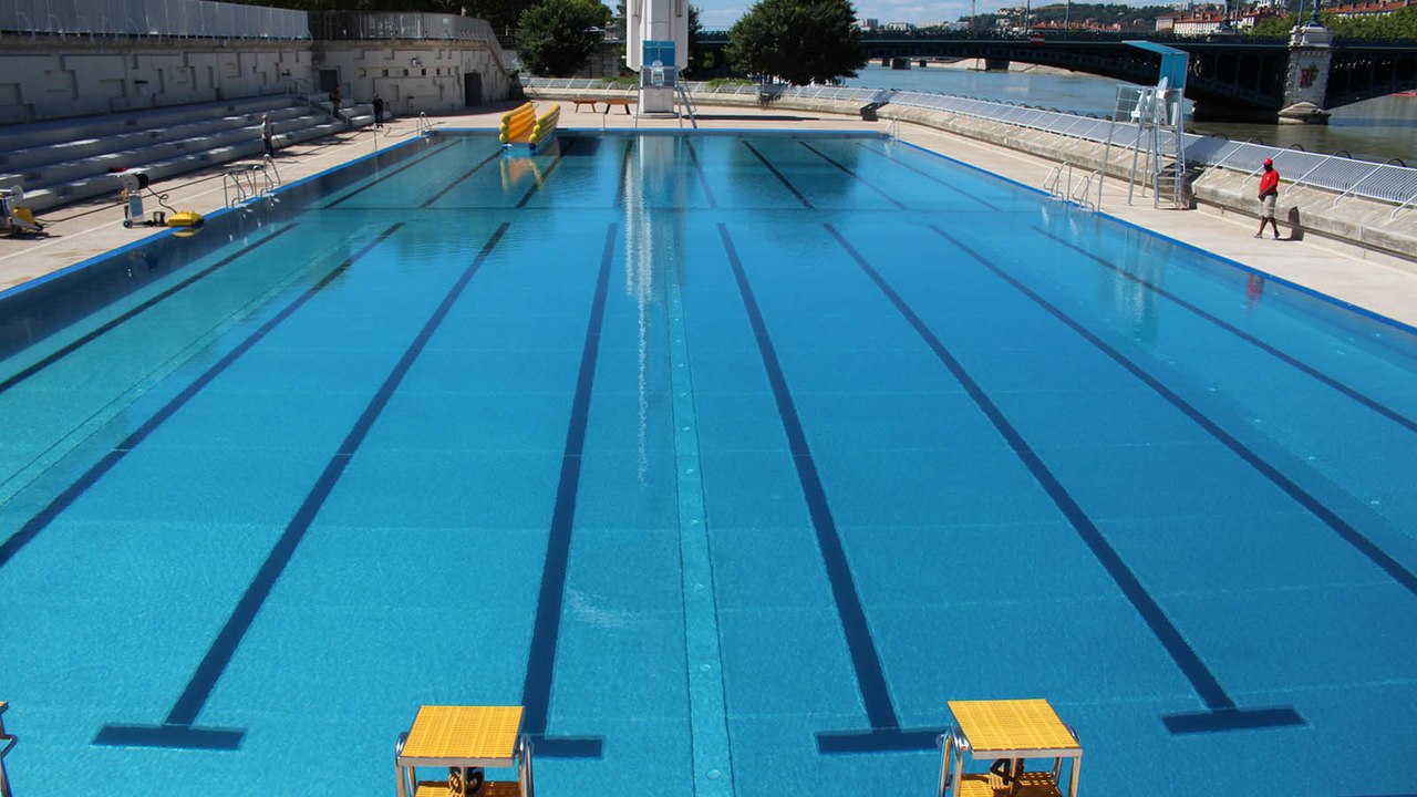 La piscine du Rhône se dévoile