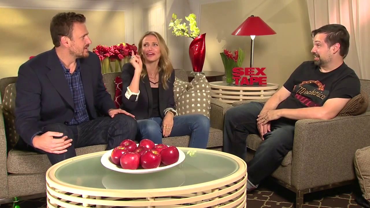 Jason Segel and Cameron Diaz interview - Sex Tape (2014) HD