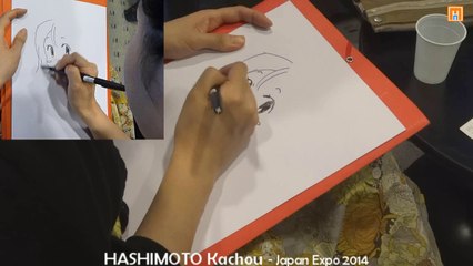 Dédicaces Kachou Hashimoto, auteur de Cagaster chez Glénat