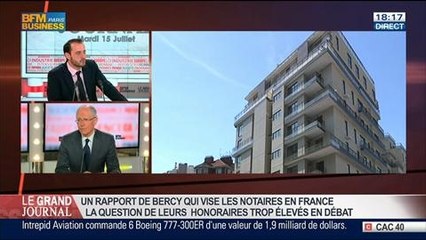 Jean-Tarrade, président du Conseil supérieur du notariat, dans Le Grand Journal - 15/07 1/7