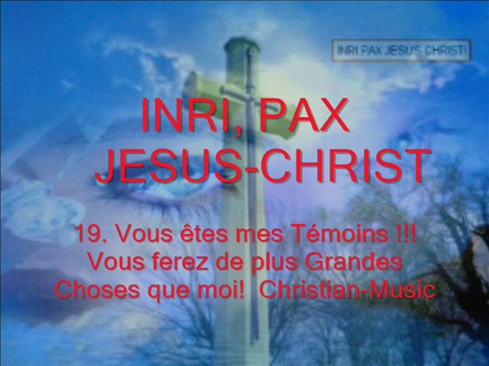 "INRI,PAX JESUS-CHRIST Album"Best de SalvatoreCali-Musique Chrétienne 2014 (Part2)
