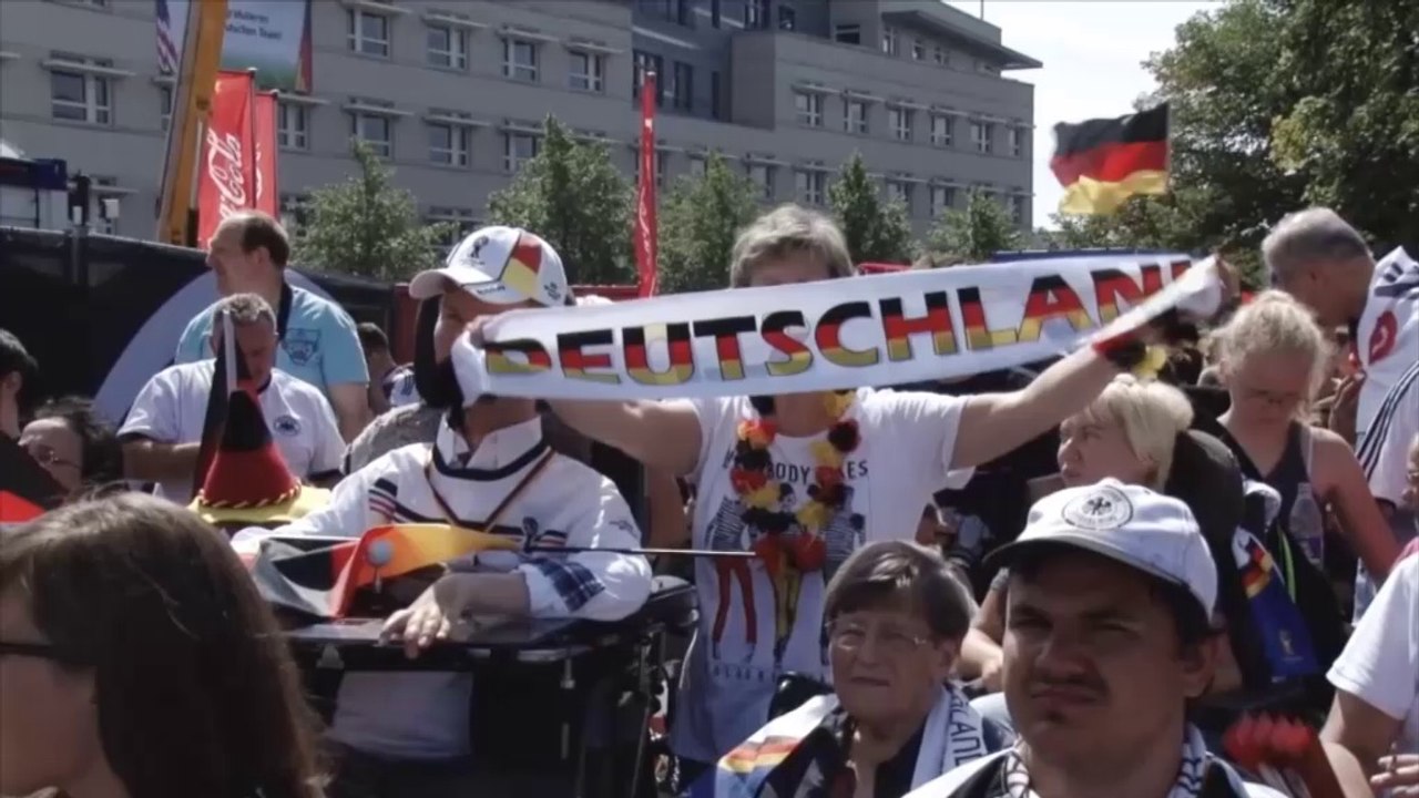 Die Weltmeister zurück in Deutschland