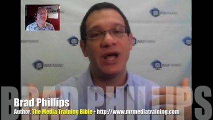 INTERVIEW: Brad Phillips, Mr. Media Training expert!