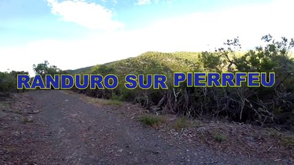 vtt var Cro'rois Team sur une nouvelle randuro a pierrefeu