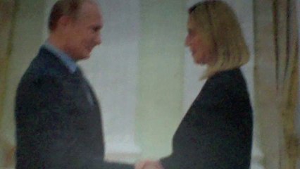 ZAR VLADIMIR PUTIN E FEDERICA MOGHERINI