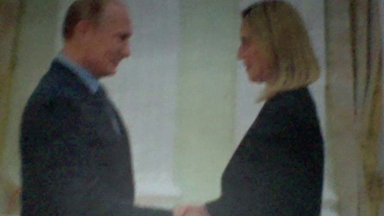 ZAR VLADIMIR PUTIN E FEDERICA MOGHERINI