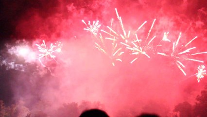 Feu d'artifice du 14 juillet 2014 à Poitiers