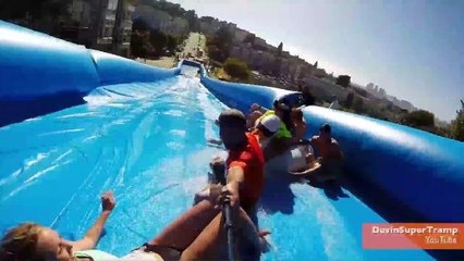 San Francisco Street Turns Into Giant Slip n' Slide