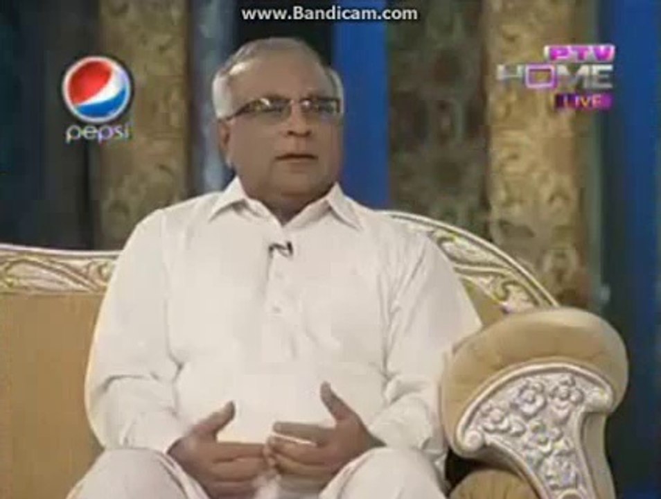 Part 2 Syed Sarfraz A. Shah in program ROOH-E-RAMZAN special SEHRI transmission with Sarfraz A. Shah on PTV 15-7-2014