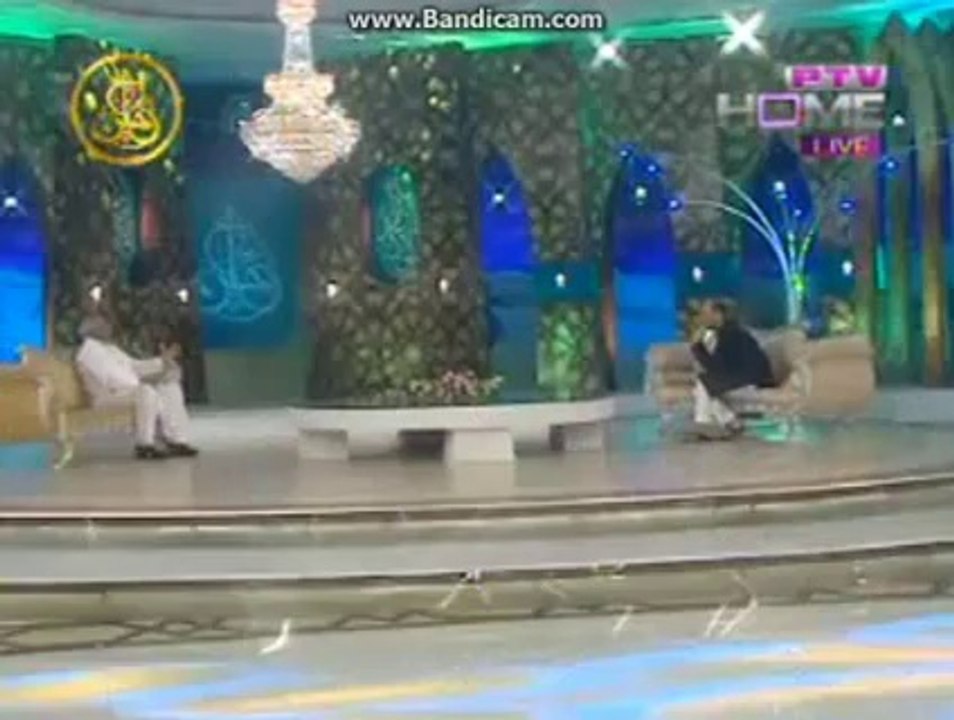 Part 3 Syed Sarfraz A. Shah in program ROOH-E-RAMZAN special SEHRI transmission with Sarfraz A. Shah on PTV 15-7-2014