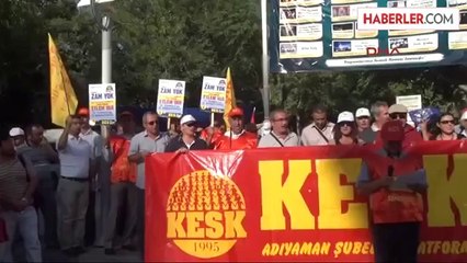 Adıyaman'da 'Torba Yasa' Protestosu