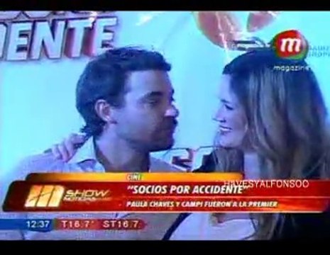 Pedro y Paula nota en MShow (Avant Premier Socios por Accidente) - 14 de Julio