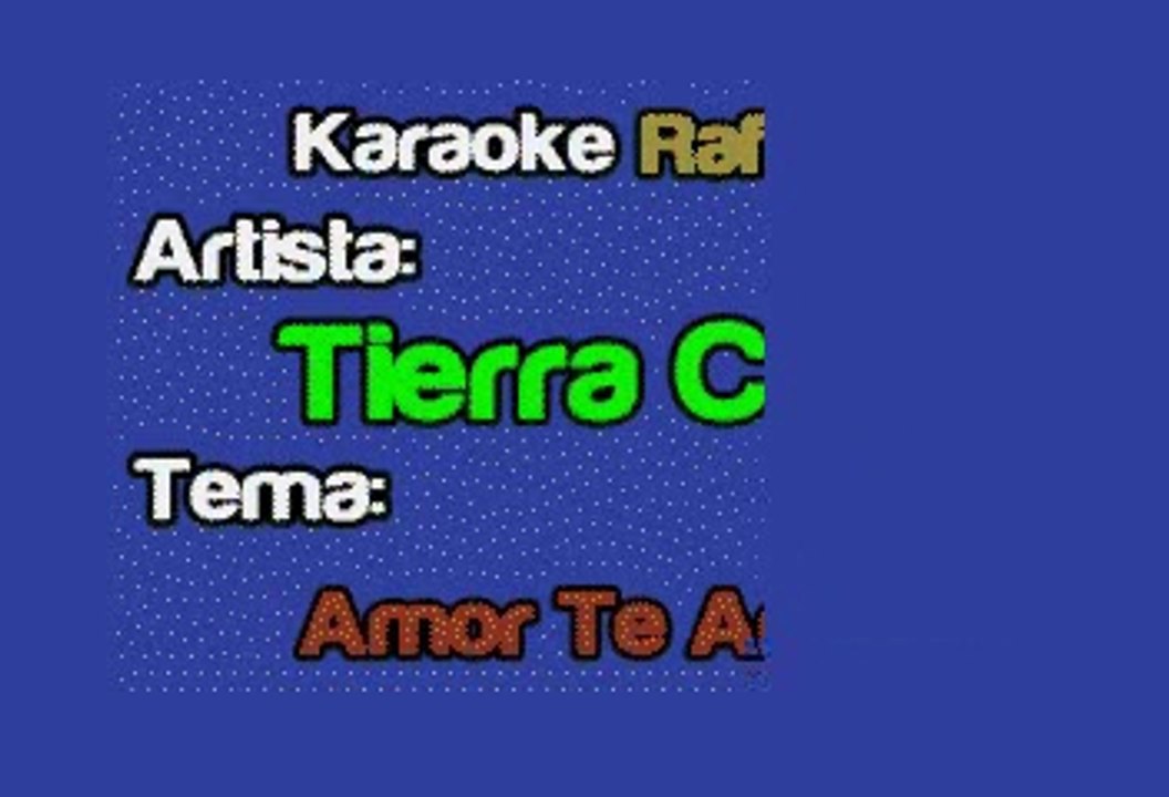 Tierra Cali - Amor Te Amo