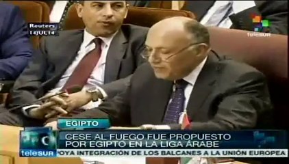 Explica El Cairo singularidades de propuesta de cese al fuego en Gaza