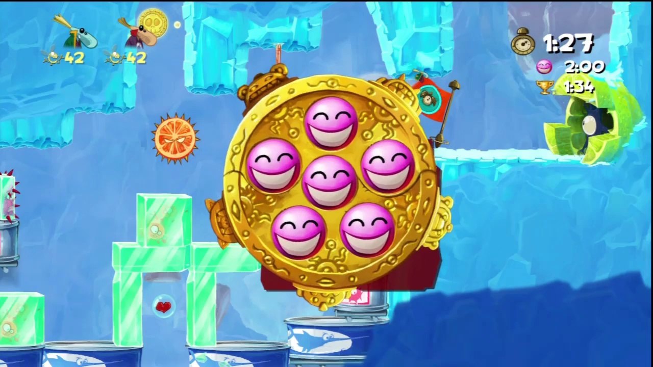 Rayman Origins - Lacs exquis - Contre-la-montre