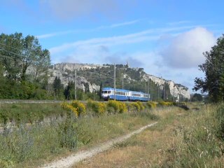 Train Spécial de l'AP 2800 sur la Côte bleue