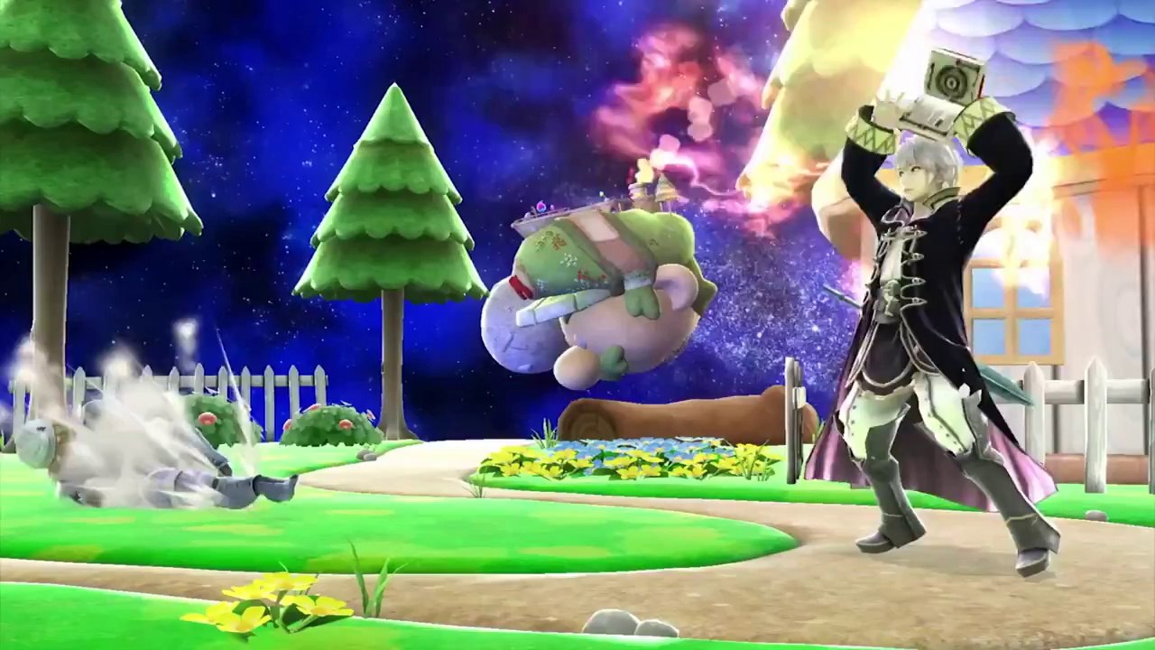 Super Smash Bros. - Lucina Captain Falcon Robin Trailer