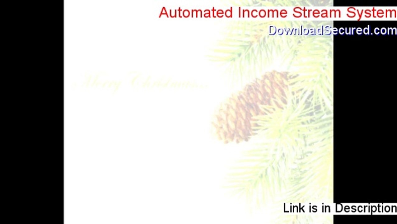 Automated Income Stream System Reviews [Legit Review]