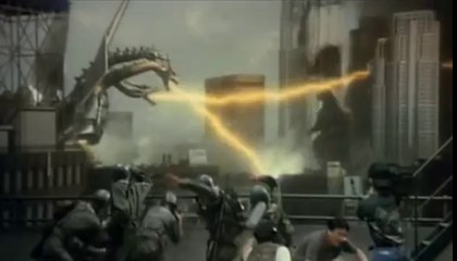 Godzilla vs Mecha King Ghidorah