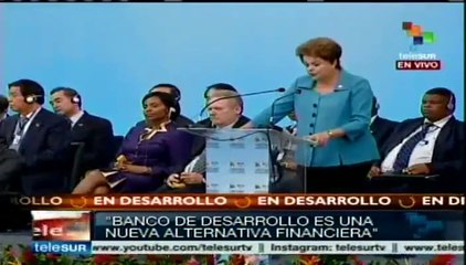 BRICS busca un mundo multipolar, señala Dilma Rousseff