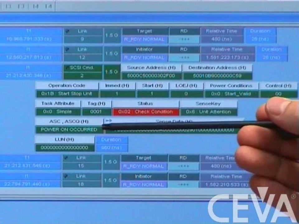 CEVA Serial Attached SCSI (SAS2.0) IP Demo - Part 2