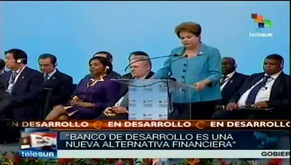 BRICS firman creación del Banco de Desarrollo