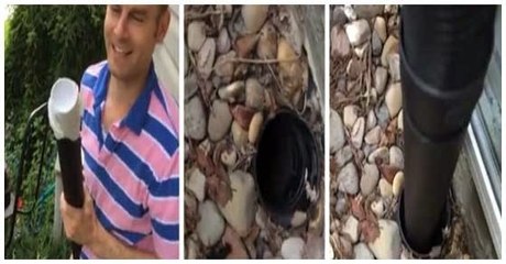 They used the vacuum cleaner in that hole to... Unexpected!