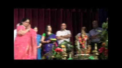 SAPNA: EKAAHAM: 24 HOURS OF VEENA VADHANAM: OPENING CEREMONIES, DEEPA PRAJWALANA & INVOCATION