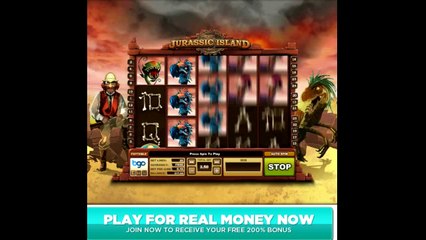 Jurassic Island Slot _ Get a 200% bonus up to €_£_$200