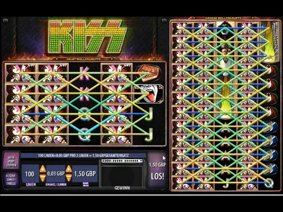 Kiss Slot - Maingame - Big Win