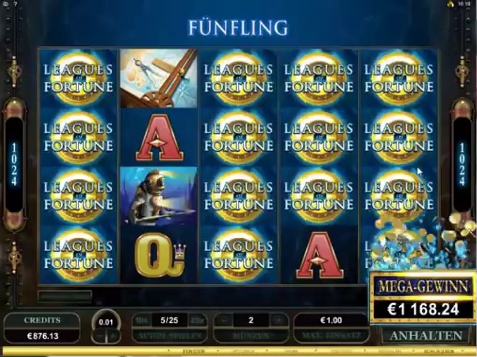 Leagues of Fortune Slot - Mega Big Win (1689x bet) in Maingame