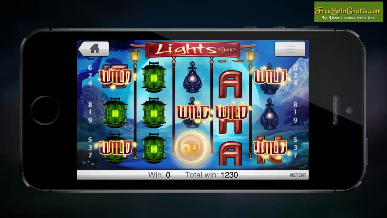 Lights Touch - new slot mobile NetEnt June 2014