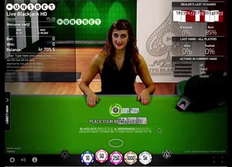 Live Dealer Blackjack - Common Draw Blackjack - NetEnt (1)