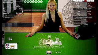 Live Dealer Common Draw Blackjack - NetEnt