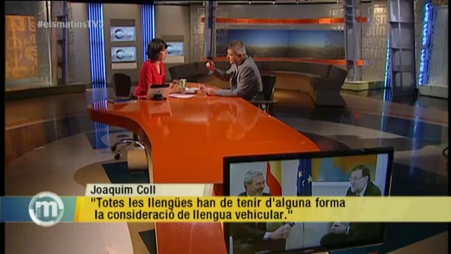 TV3 - Els Matins - Joaquim Coll: Considerem que la consulta és il·legal i il·legítima en terme