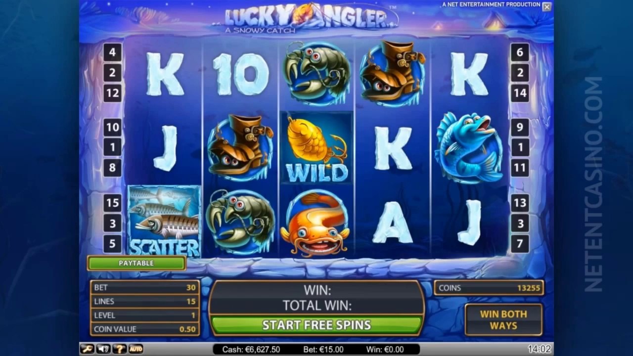 Lucky Angler™ Video Slot _ New casino game of NetEnt (Release November 2012)