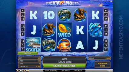 Lucky Angler™ Video Slot _ New casino game of NetEnt (Release November 2012)