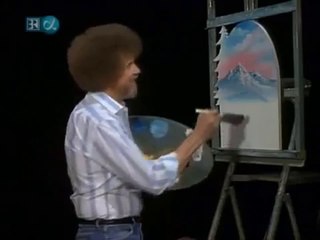 Bob Ross'un Fırça Temizleme Hareketi
